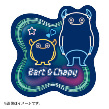 ネオンデザイン/ステッカー/BART&CHAPY