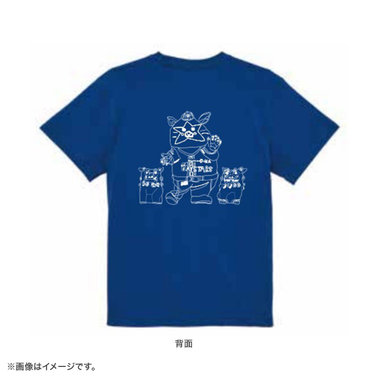 横浜DeNAベイスターズ×ミラクルくん/Tシャツ/ブルー