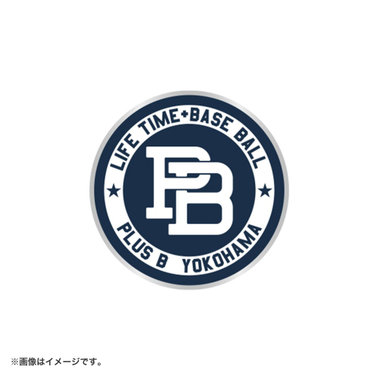 【+B】/ピンバッジ/PLBロゴ
