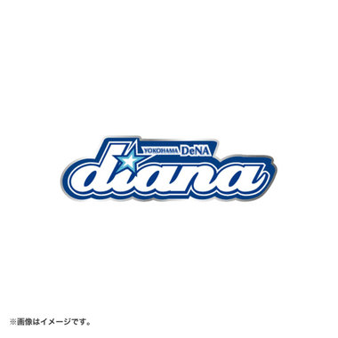 diana/ロゴピンバッジ