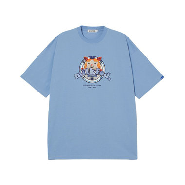横浜DeNAベイスターズ×MILKFED./チェックロゴTシャツ/DB.スターマン