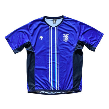 オーセンティックチームウェア/YOKOHAMA STRIPE/Tシャツ/ブルー, カラー展開なし, S