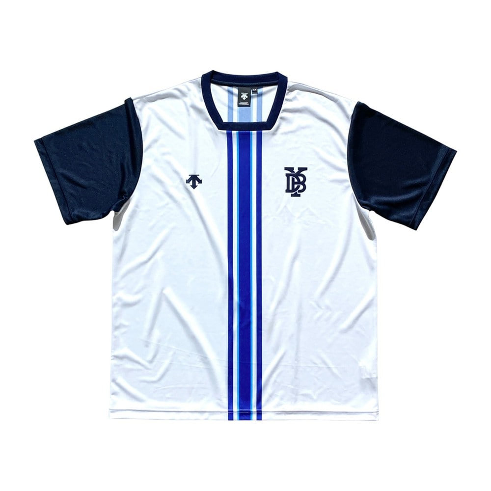 オーセンティックチームウェア/YOKOHAMA STRIPE/Tシャツ/ホワイト, カラー展開なし, S