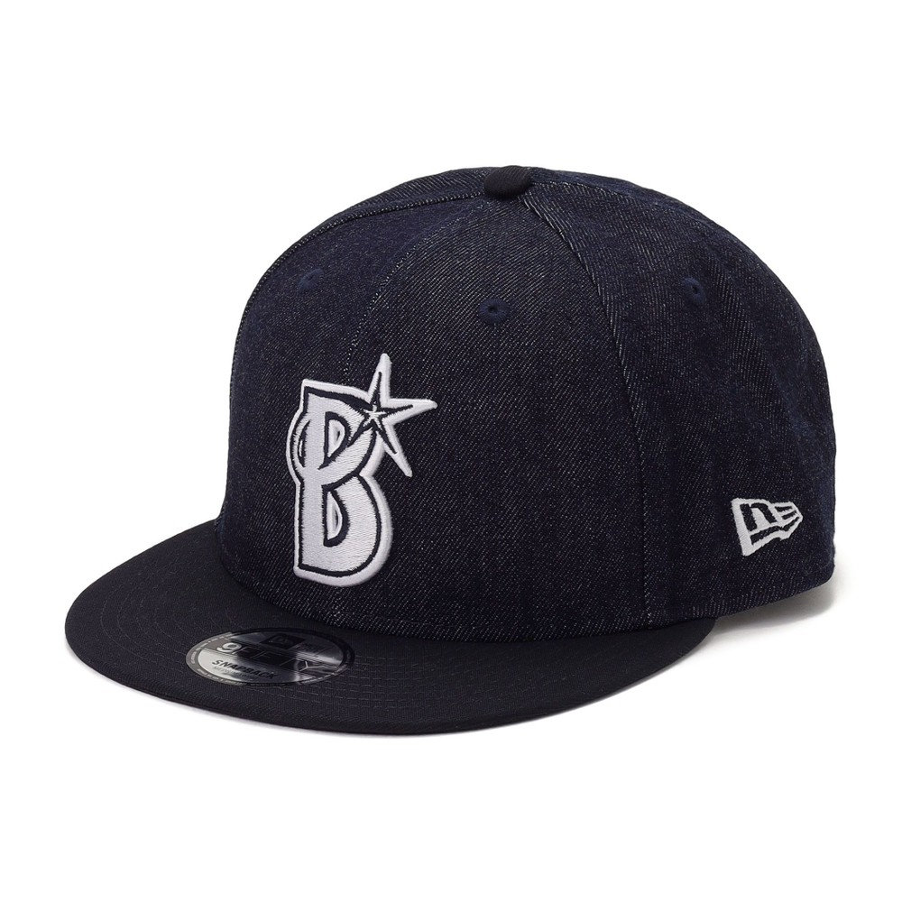 NEW ERA BAYSTARS 9FIFTY ネイビーキャップ 9FIFTY 横浜DeNAベイスターズ ライトロイヤル ネイビーバイザー