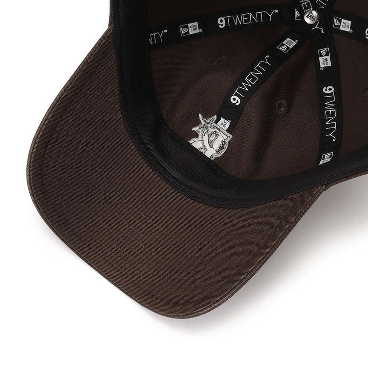 からっぱ　ブラウン NEW ERA/9TWENTY MIDLOGO WLNT BAYSTARS/ブラウン