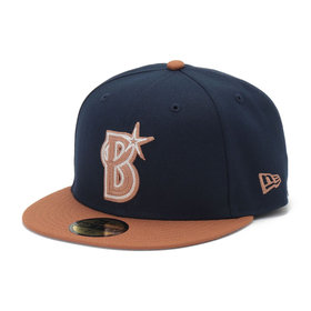 NEW ERA/59FIFTY/横浜開港記念モデル/Bシンボル/ネイビー