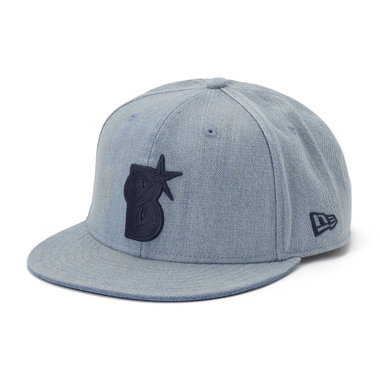 NEW ERA/9FIFTY/ウォッシュドデニム/ブルー