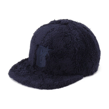 NEW ERA/9FIFTY/フリース/Bシンボル/ネイビー