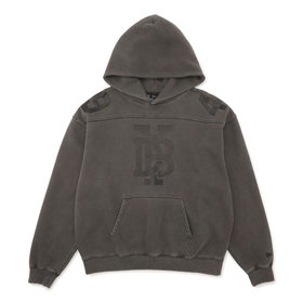 NEW ERA/ガーメントダイスウェットパーカー/YDBロゴ/グレー