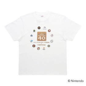 スーパーマリオブラザーズ40周年×プロ野球12球団/Tシャツ