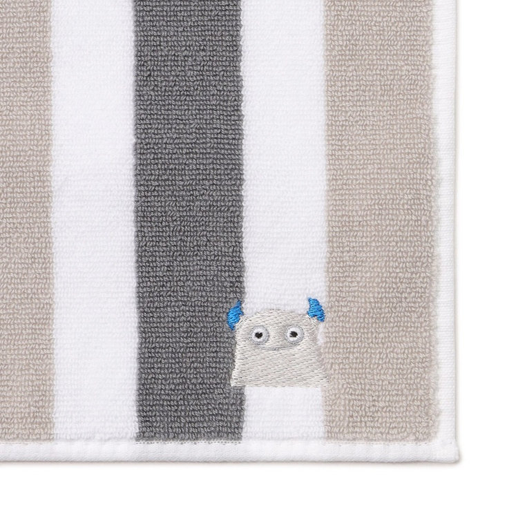 刺繍ストライプハンカチタオル/BART（ydb4570199595824）|商品