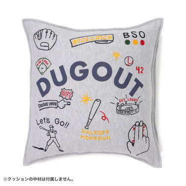 【+B】/DUGOUT/スウェットクッションカバー
