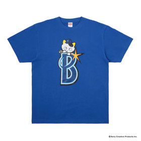 オーセンティックチームウェア/YOKOHAMA STRIPE/Tシャツ/ブルー