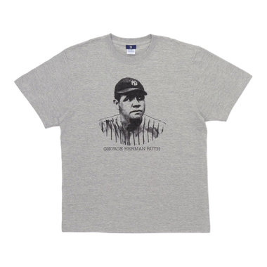 【+B】/BABE RUTH/肖像/Tシャツ