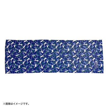 選手シルエットカモフラージュ/冷感タオル