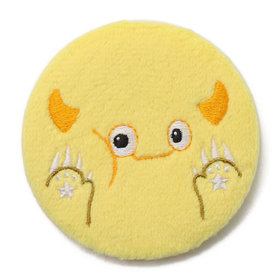 モンスターつかまえた/ふわふわ缶バッジ/CHAPY