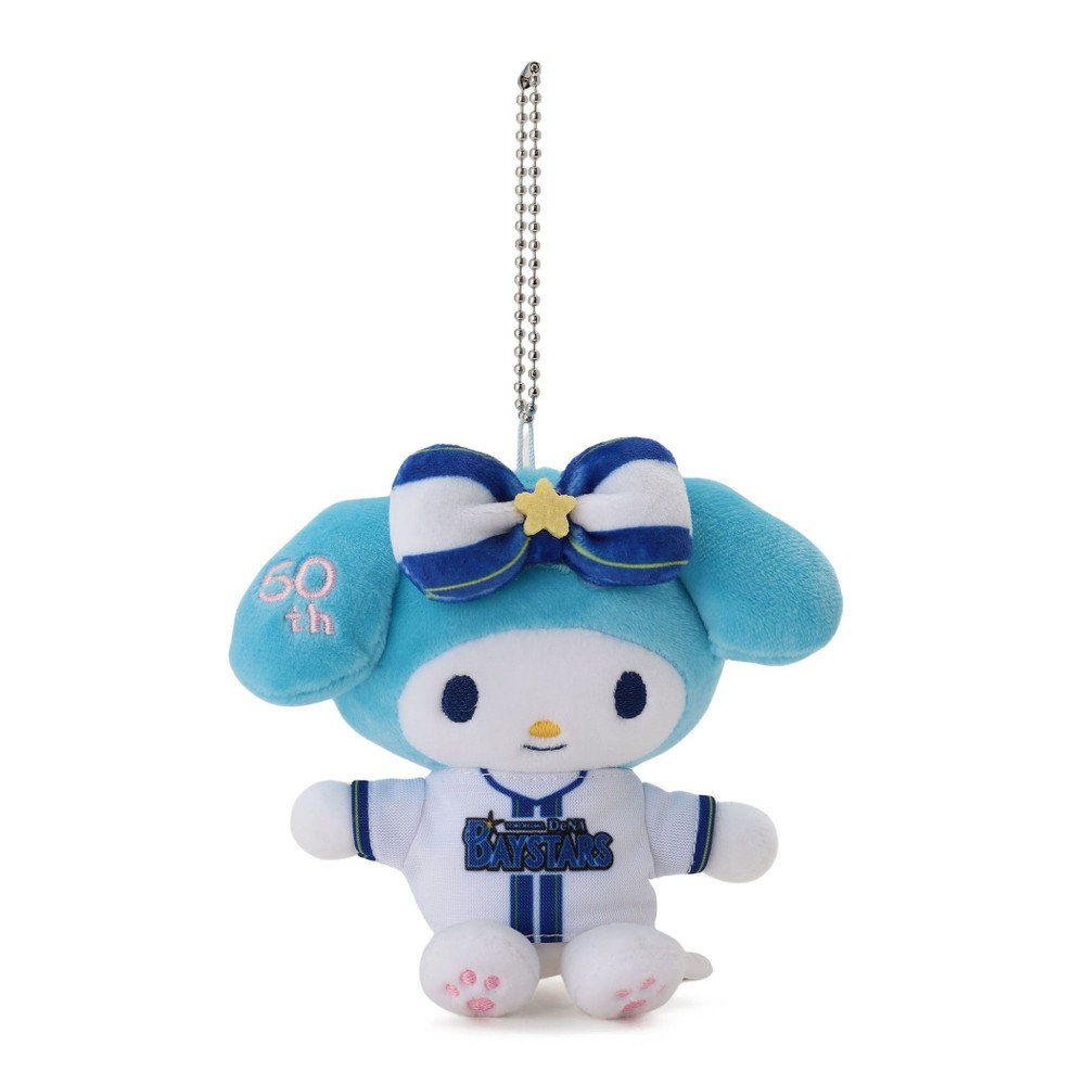 マイメロディ マスコット テニス姿 ぬいぐるみ キーホルダー