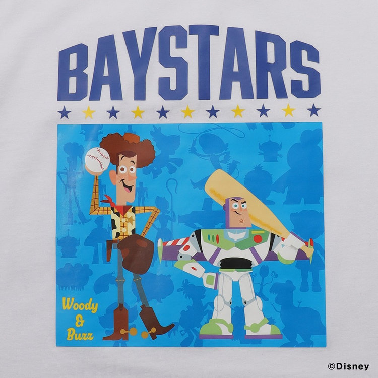 TOY STORY design Baseball Collection/ウッディ＆バズ/Tシャツ