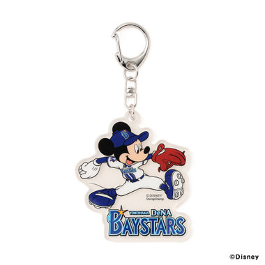 Mickey＆Friends Baseball Collection/ミッキー/ピッチャー/アクリルキーホルダー