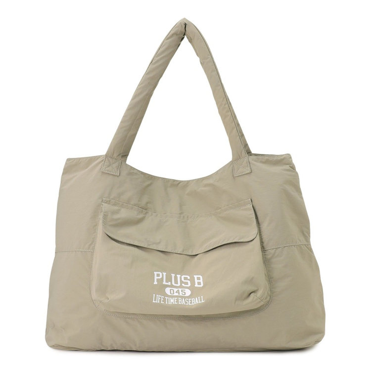 【返品?交換対象商品】 B】/クッションハンドルトートバッグ/ベージュ バッグ