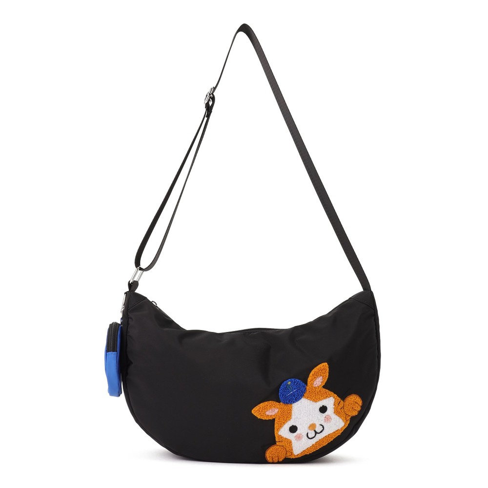 ミニポーチ付きラウンドショルダーバッグ/DB.スターマン