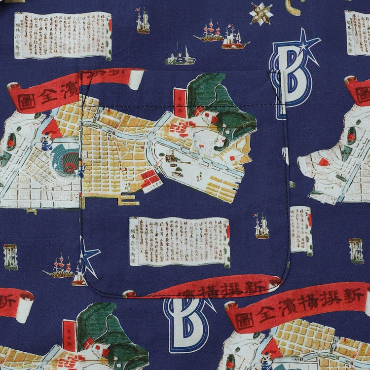 ハワイアンホリデー/アロハシャツ/横浜開港（ydb4570199790465