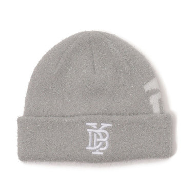 ニットワッチキャップ/YDBロゴ/グレー
