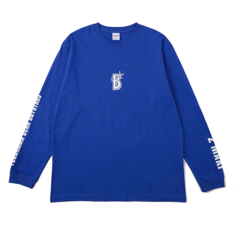 40日間前後お届け】プレーヤーズロングスリーブTシャツ/ブルー 40日間前後お届け】プレーヤーズロングスリーブTシャツ/ブルー