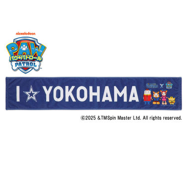【6月下旬頃より順次お届け】横浜DeNAベイスターズ×パウ・パトロール/I☆YOKOHAMAタオルマフラー/DB.スターマン＆DB.キララ＆BART＆CHAPY