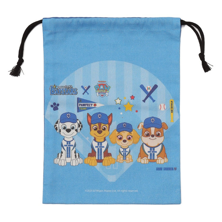 横浜DeNAベイスターズ×パウ・パトロール/巾着/DB.スターマン＆DB