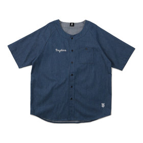 AIItimers ラガーシャツ ネイビー wilywnka WEB限定】袖ラインBIGラガーシャツ(M ネイビー): トップス
