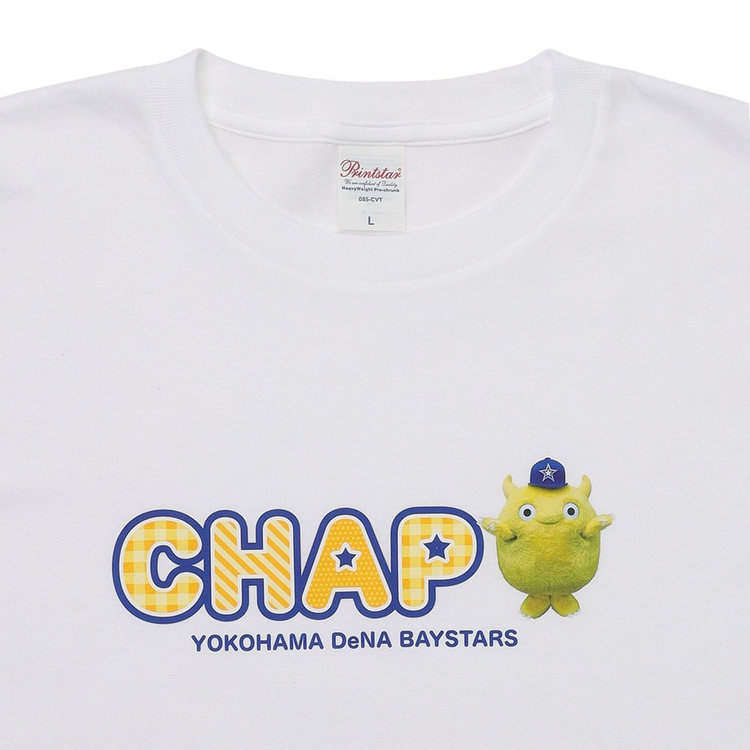マスコットボディサイン/Tシャツ/ホワイト/CHAPY