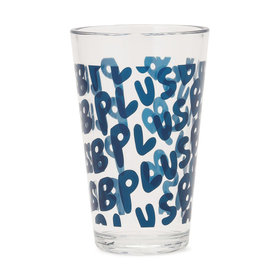 【+B】/グラフィックロゴ/クリアタンブラー