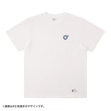 【8月下旬頃より順次お届け】シルエット刺繍/Tシャツ/ホワイト