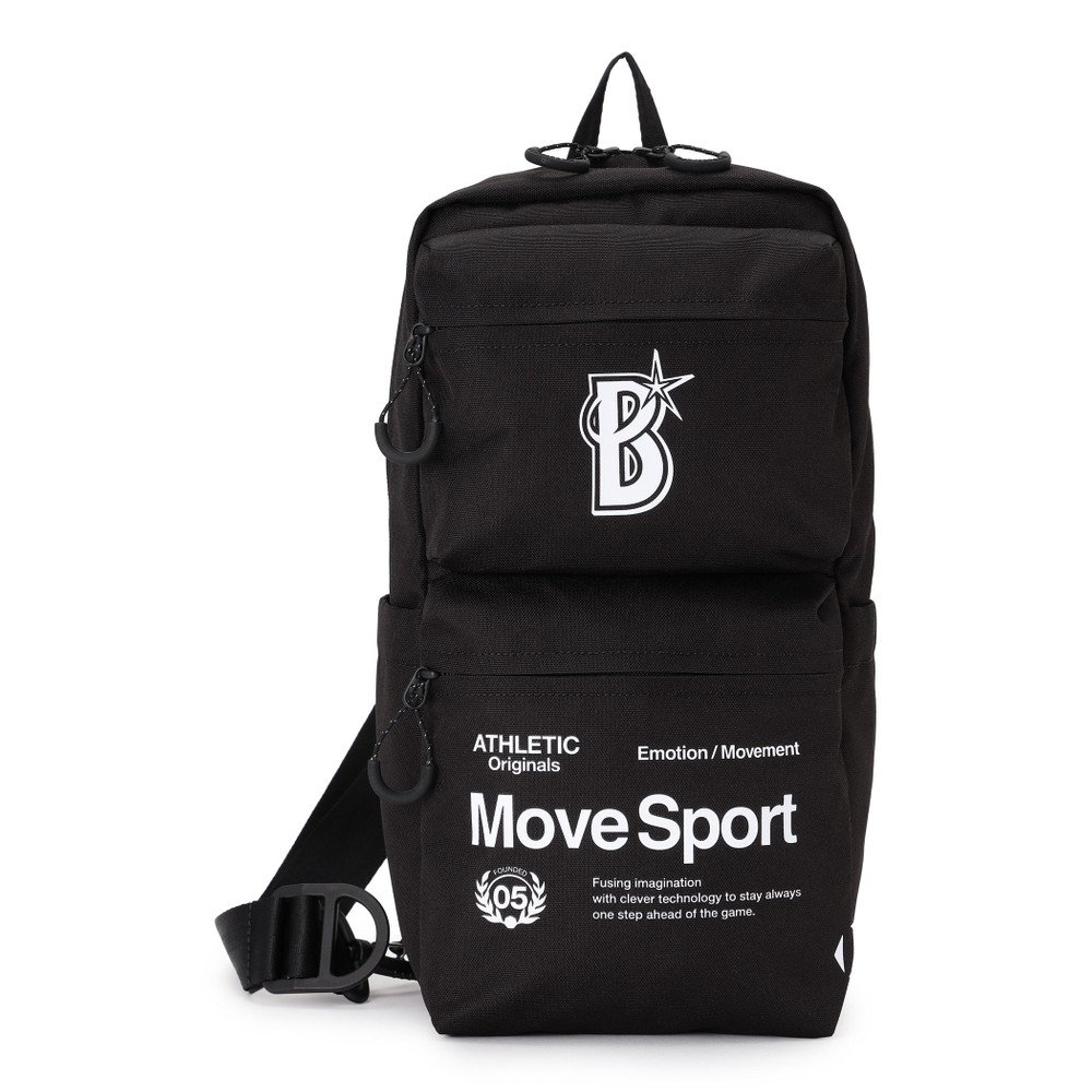 横浜DeNAベイスターズ×Move Sport/ボディバッグ/ブラック
