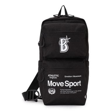 横浜DeNAベイスターズ×Move Sport/ボディバッグ/ブラック
