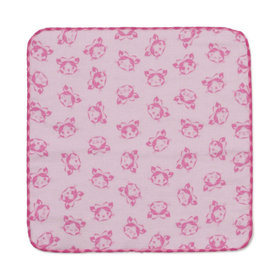 フェイス総柄/ガーゼハンカチ/DB.キララ