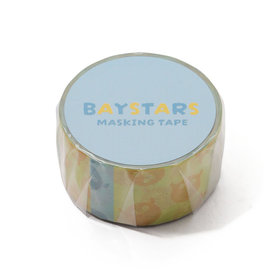 フェイス総柄/マスキングテープ/BART＆CHAPY