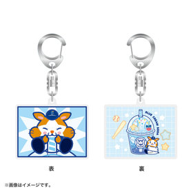 LittleGleeMonster あさぴょん アクリルキーホルダー 青炎シリーズ/アクリルキーホルダー/DB.スターマン&DB.キララ