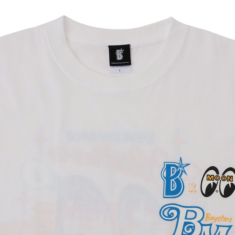 横浜DeNAベイスターズ×MOONEYES/ビンテージロングTシャツ Ｌサイズ 横浜DeNAベイスターズ×MOONEYES/ビンテージロングTシャツ L