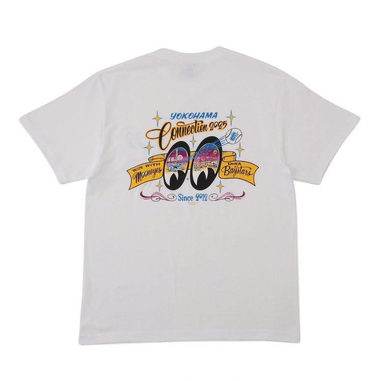 横浜DeNAベイスターズ×MOONEYES/ビンテージロングTシャツ XLサイズ 横浜DeNAベイスターズ×MOONEYES/ロングTシャツ