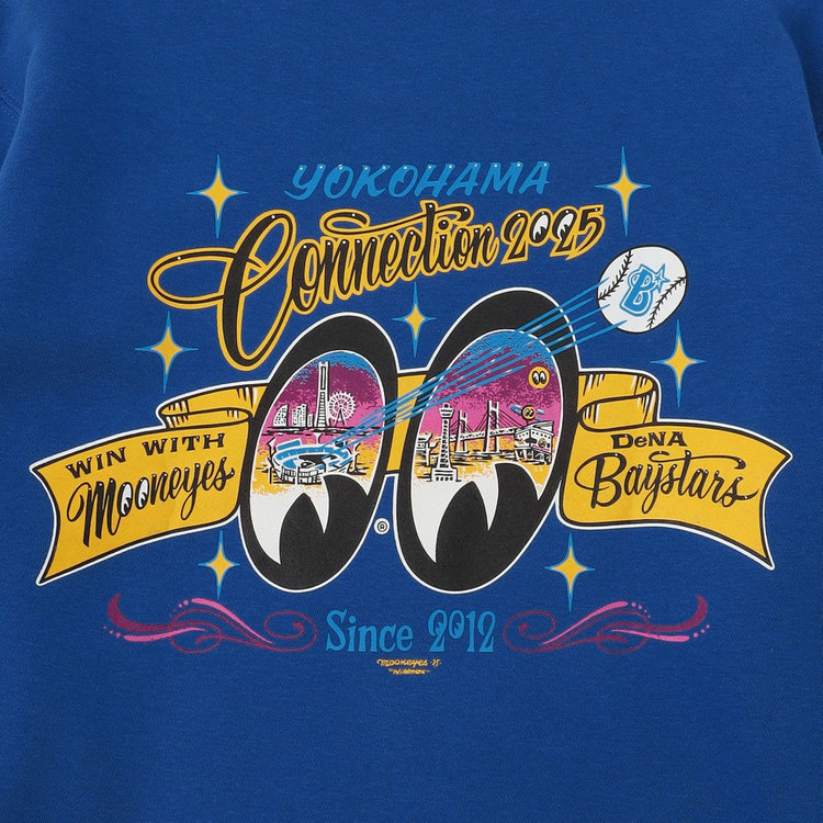 横浜DeNAベイスターズ×MOONEYES/スウェットクルー