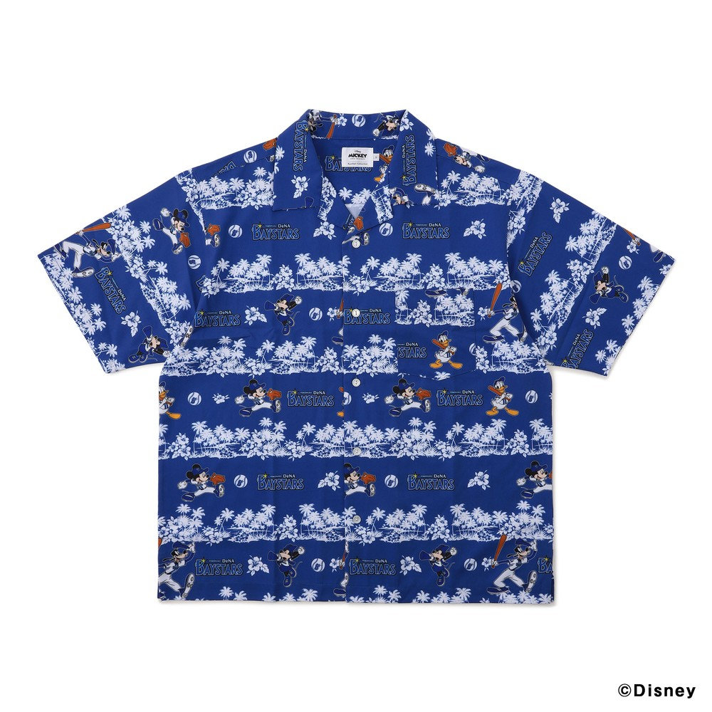 横浜DeNAベイスターズ アロハシャツ　ディズニーコラボ　サイズL trim_fce_item68a6df2a4a62a.jpg