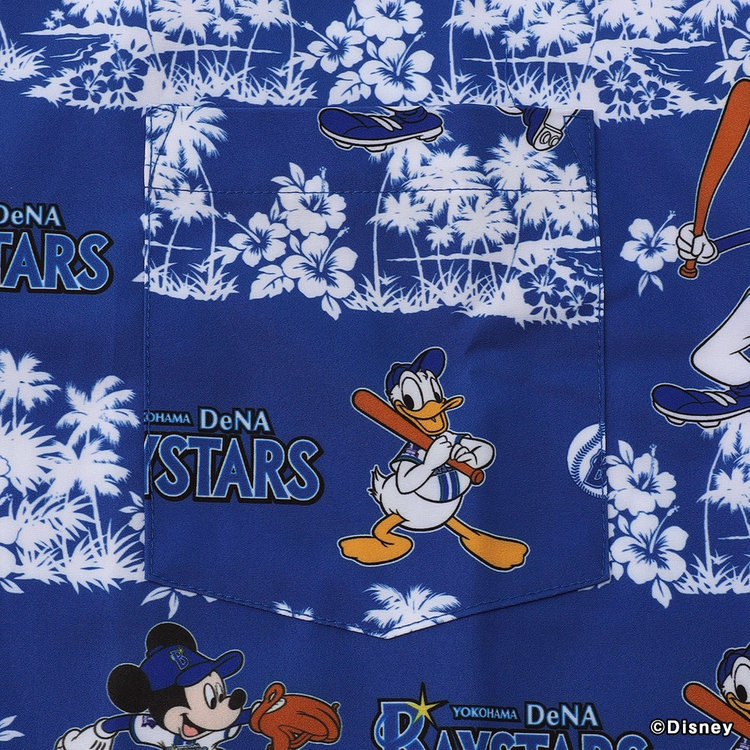 Mickey＆Friends Baseball Collection/アロハ半袖シャツ