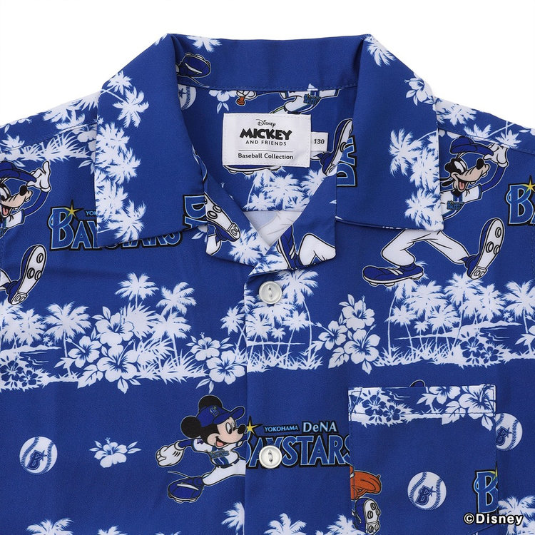 横浜DeNAベイスターズ アロハシャツ　ディズニーコラボ　サイズL trim_fce_item68a6e0b2b486d.jpg