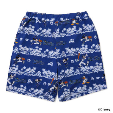 Mickey＆Friends Baseball Collection/アロハハーフパンツ
