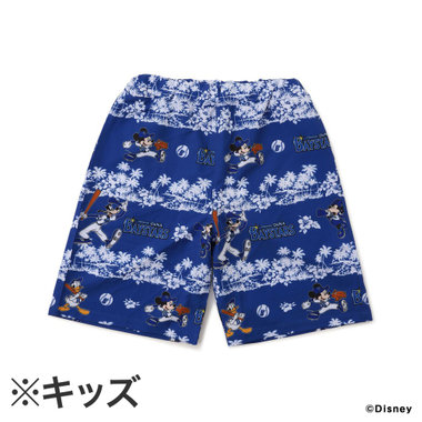 Mickey＆Friends Baseball Collection/アロハハーフパンツ/KIDS/130cm