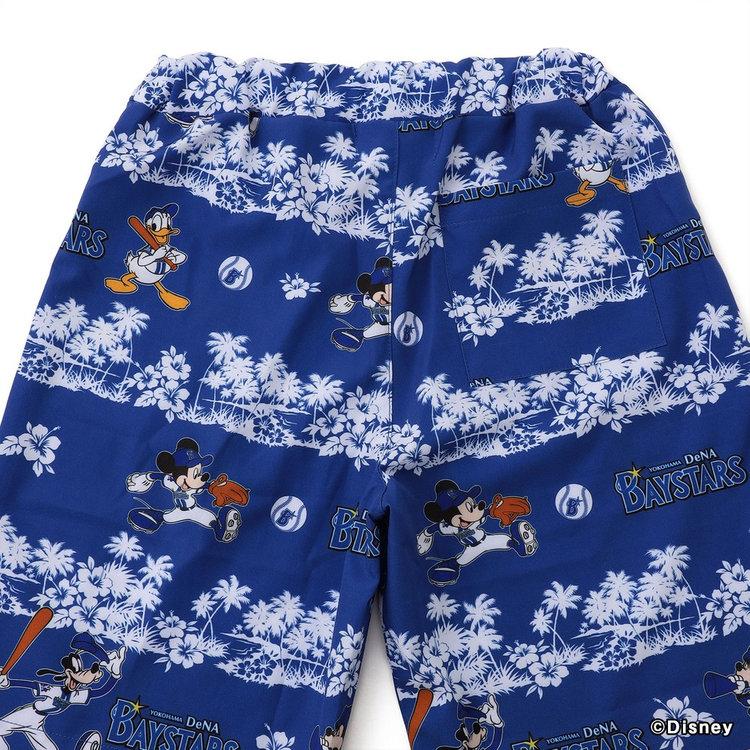 横浜DeNAベイスターズ - 横浜DeNAベイスターズ　ハーフパンツ　Lサイズ Mickey＆Friends Baseball Collection/アロハハーフパンツ