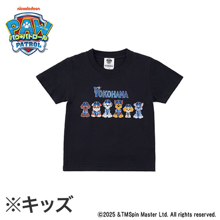 パウパト Tシャツ タオル スカイ チェイス ベイスターズ100cm ブルー パウパト Tシャツ タオル スカイ チェイス ベイスターズ100cm