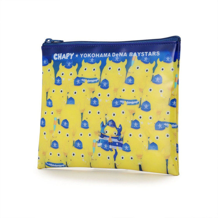 【8500円→8000円に値下げ中!!】MLB WORLD TOUR のポーチ ぎゅうぎゅうBART＆CHAPY/クリアポーチ/CHAPY（ydb4573675986406